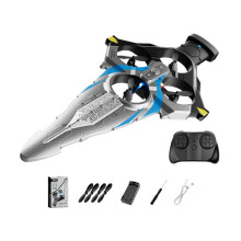 Winged Flying Toy with Gesture Sensing and 360 Propeller
