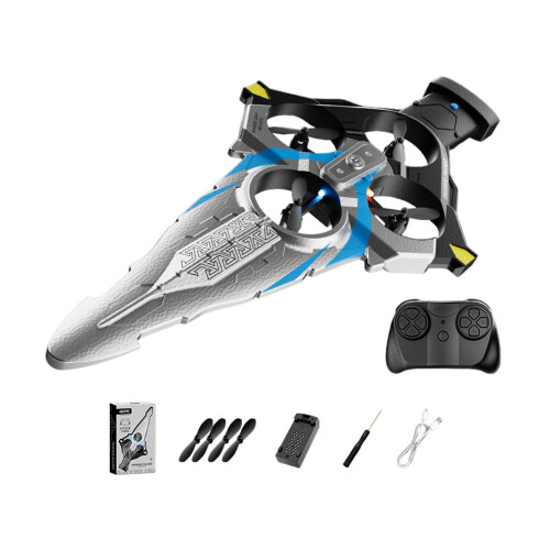 Winged Flying Toy with Gesture Sensing and 360 Propeller