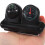 Car Compass and Thermometer Black Plastic 1Pack 3.5x1.9x1.2in 3