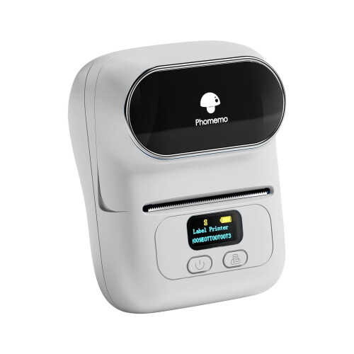 2" Bluetooth Thermal Barcode Printer, Inkless, App-Controlled, Portable Label Maker for Small Business – Compatible with iOS/Android