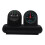Car Compass and Thermometer Black Plastic 1Pack 3.5x1.9x1.2in 6