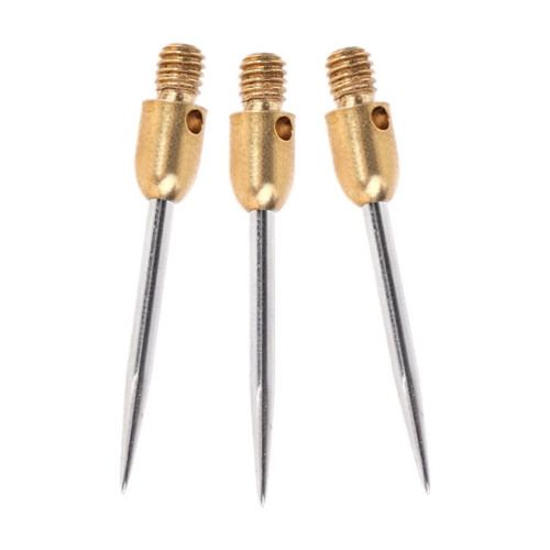 6Pcs/set Professional 2BA Thread Replaceable Dart Steel Tip 2BA Thread Darts Needle Accessories Suitable for Most Darts 2