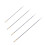 Sewing Needles Assorted Colors Large Eye 12 Pcs 8