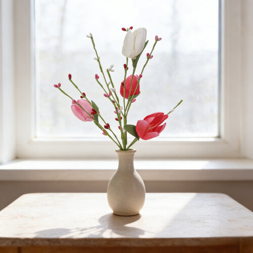Lifelike Easter Floral Picks Orchid Compatible 1