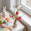 Lifelike Easter Floral Picks Orchid Compatible 4