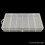 Pvc Plastic Six Grid Box 17.5*9.5*3Cm Transparent Bait Box Accessory Box 7