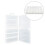 Pvc Plastic Six Grid Box 17.5*9.5*3Cm Transparent Bait Box Accessory Box 8