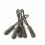 50 Pcs Assorted Zipper Pulls Helper Slider Replacement Zippers 5