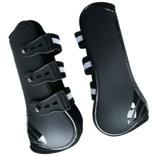 Adjustable PU Shell Horse Tendon Boot Light Weight-front legs M