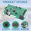 Control Board Kit 420020007S with 472610Z Switch Pad Replacement for Pentair Mastertemp Pool Heater 4