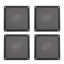 Magnetic PC Fan Dust Filter 140mm Black Dustproof Mesh Cover for Computer Cooler