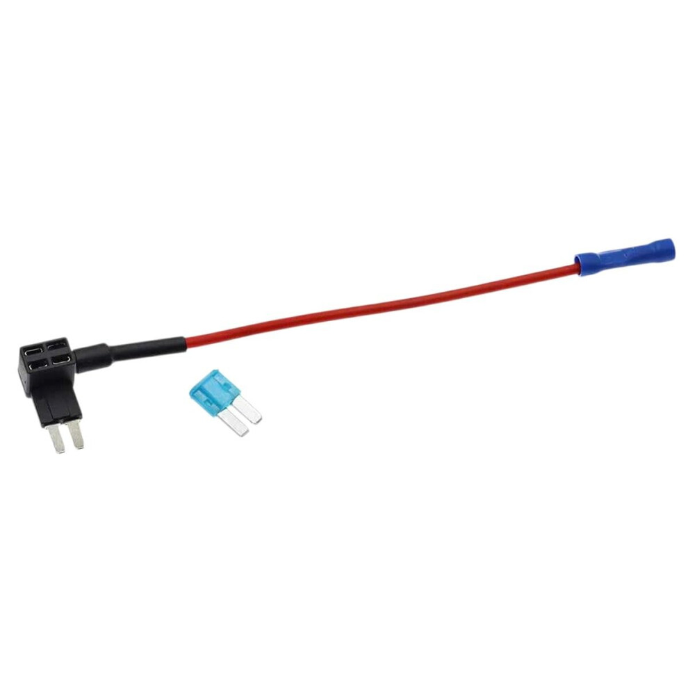 Car Fuse Holder Add A Circuit Fuse Tap 12V Mini Blade Adapter With 10A Atm Fuse For Automotive Use 9330225025474