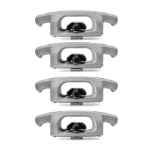 Bed Tie Down Cleats for Nissan Titan 20162024, Heavy Duty Aluminum Truck Bed Anchors Set of 4