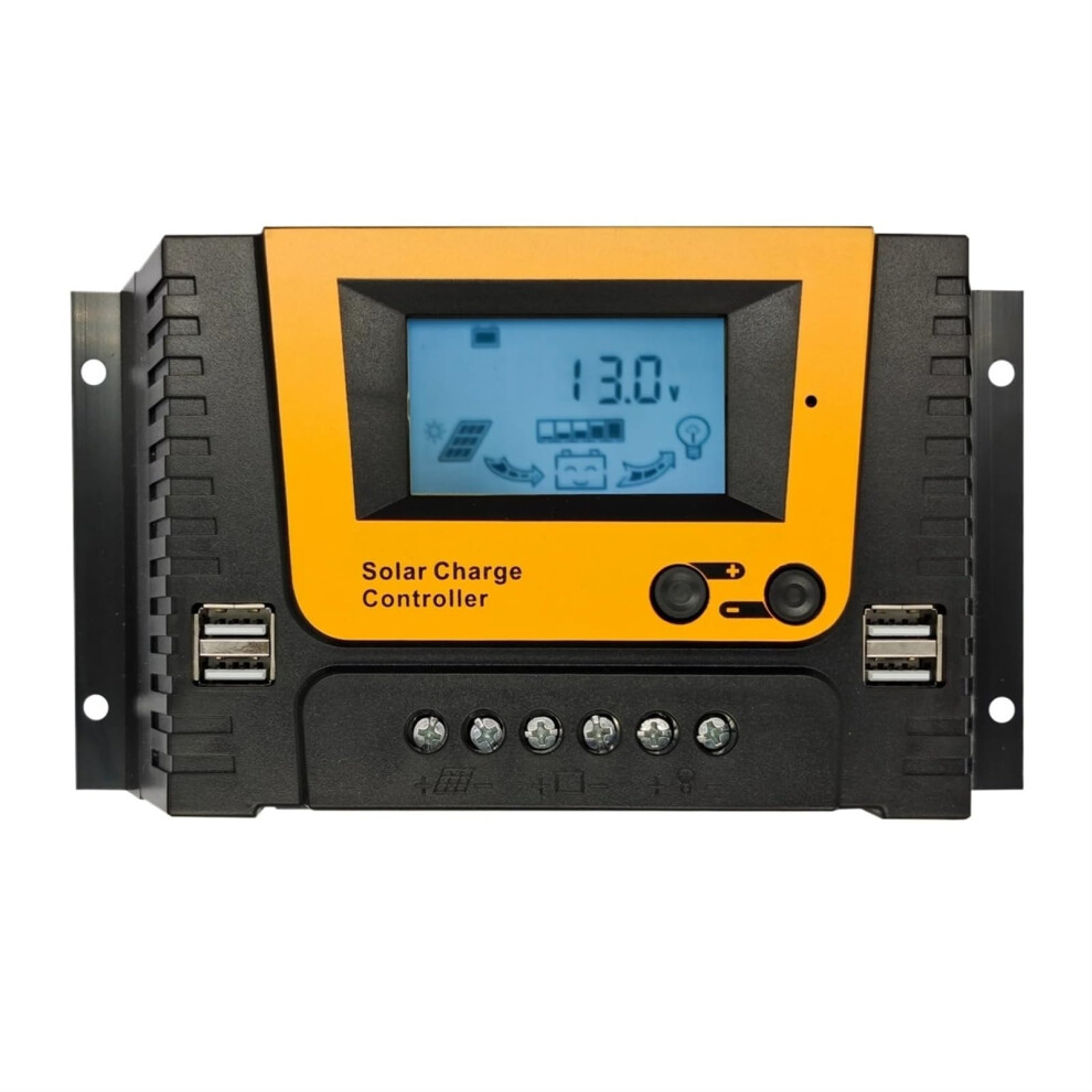 40A Mppt Solar Charge Controller 12V 24V 48V With Dual Usb Charging For Offgrid Solar Systems 9455672293860