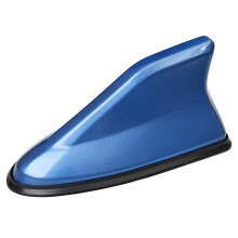 Blue Shark Fin Car Roof Antenna for Toyota Camry 20122017, Enhanced Signal, Easy Adhesive Install, Universal Fit