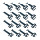 16 pcs Adjustable Caravan Window Stays for Secure Ventilation, Campervan Ventilation Brackets Black 2