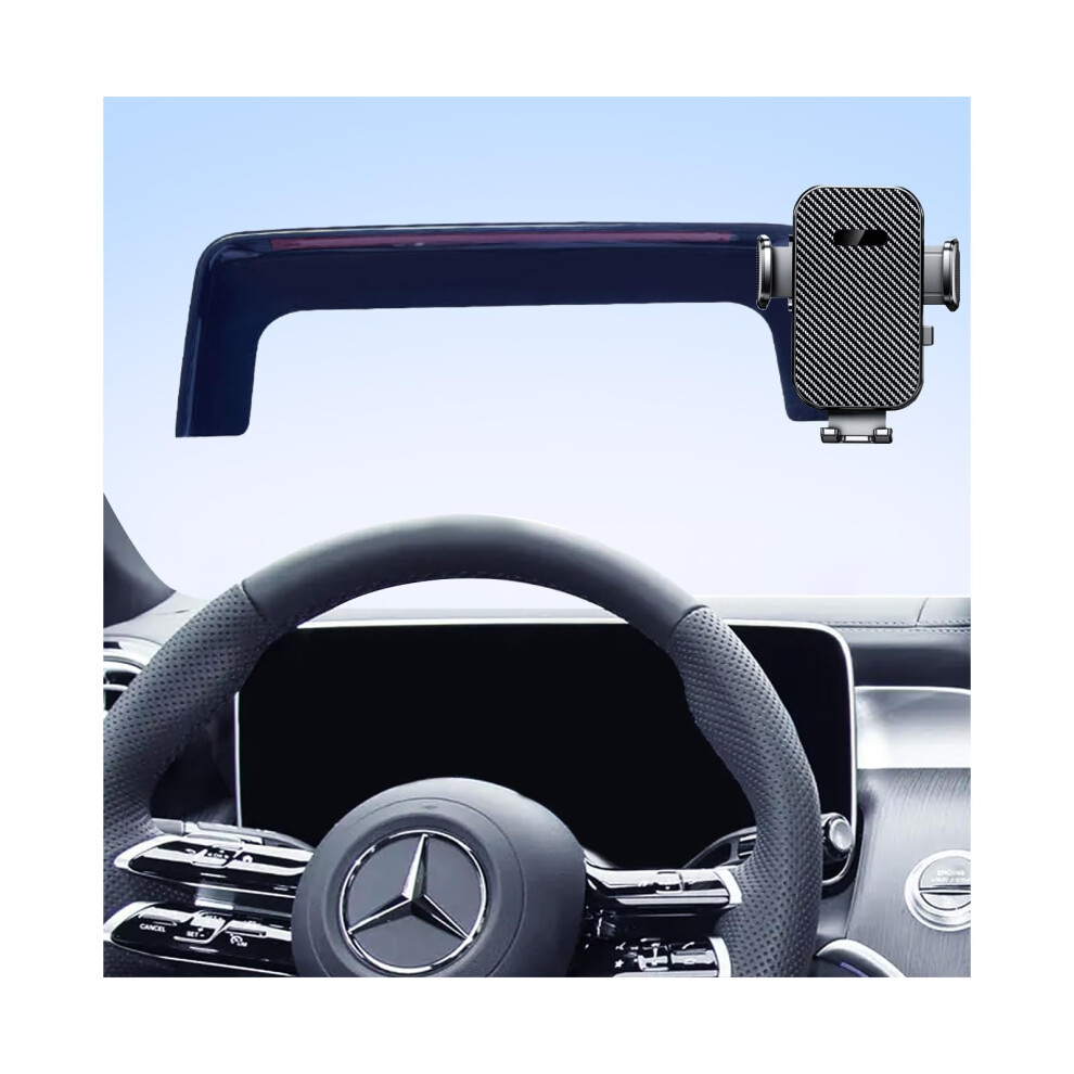 Car Phone Holder For Mercedes Benz Cclass 20222025 And Glc 20232025, 12.3Inch Screen Clip Mount, Ultrastable Antishake Grip, 360 Rotation 9330225025740