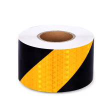 Reflective Safety Tape Red White Waterproof Fade Resistant Visibility for Trucks Trailers Cars