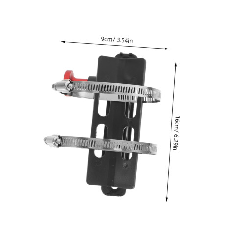 Adjustable Fire Extinguisher Mount for UTV and Vehicle, Tool Quick Release, Secure OffRoad Fit 1