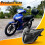 Motorcycle Headlight Transparent Front Lamp  Light Lamp Socket for  LC135 V2 V6 6