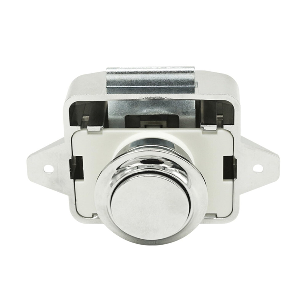 Zinc Alloy Keyless Push Button Cabinet Lock For Rv Motorhome Caravan, Durable And Corrosion Resistant 9092120778274