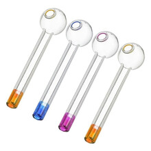 Color Random Burner Heat Resistant Oil Lamp Pole