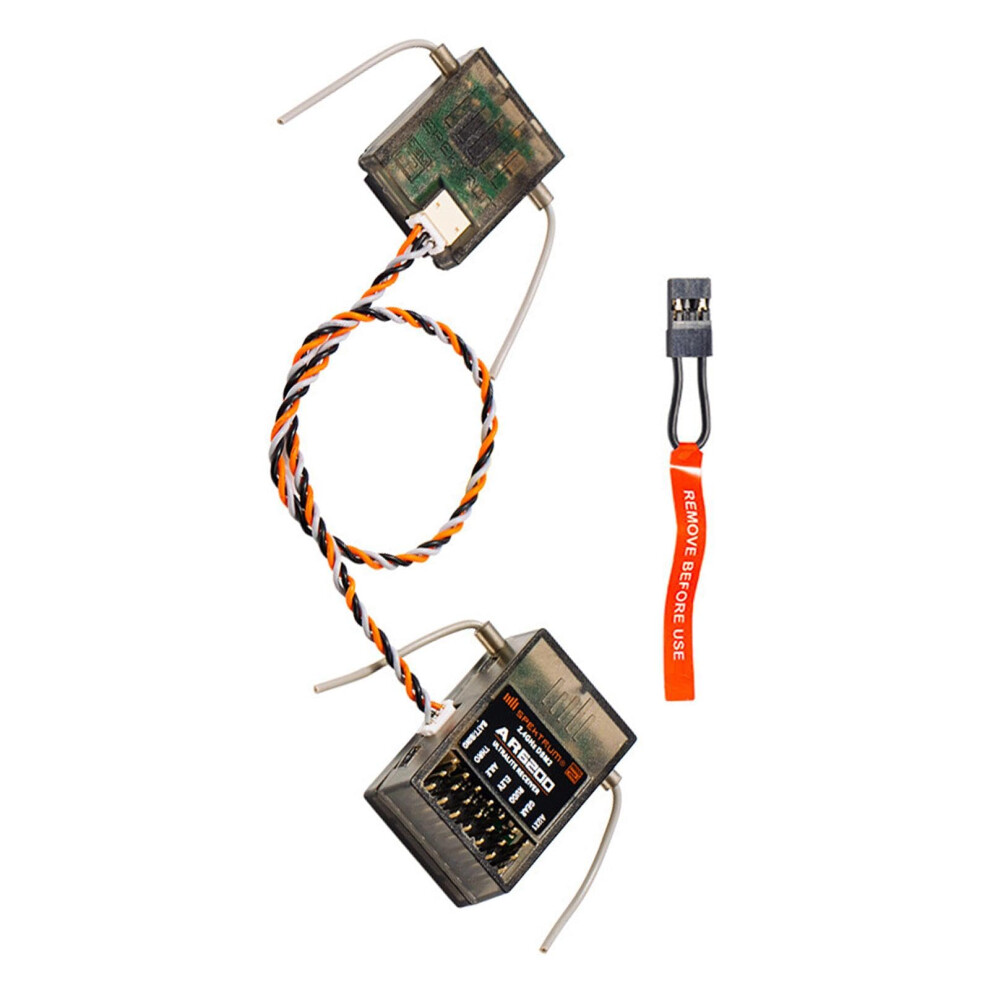 Ar6200 Dsm2 2.4Ghz 6 Channel Rc Receiver With Satellite For Spektrum Dx6i And Rc Planes 9455672294997
