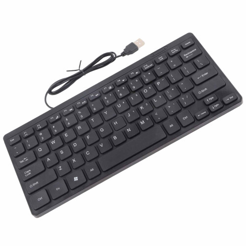 Tenkeyless Mechanical Keyboard Compact USB Wired Design for Office and Gaming with Long Cable 2