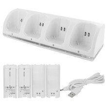 Charger for Xbox Controller 4 in 1 Battery Charging Station with 4 Rechargeable Packs USB Powered