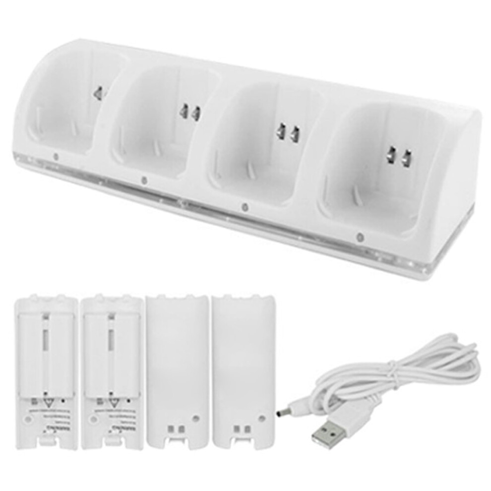Charger For Xbox Controller 4 In 1 Battery Charging Station With 4 Rechargeable Packs Usb Powered 9455672295611