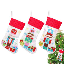 3-Pc Nutcracker Stockings for Christmas – Compatible with Fireplace, Mantle, Classroom & Home Decor