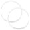 2Pcs Premium Silicone Pressure Cooker Gasket White for Safe and Practical Use 1