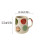 Unique Hand - painted Ceramic Vase Colorful Circular Patterns for a Vivid Home Decor 5