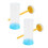 2-Pack Beekeeping Kit with Transparent Plastic Tools for Effective Bee Management and Hive Inspection 5