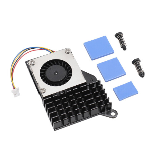 Black Replacement Cooling Fan for Electronics, Efficient Heat Removal and Easy Installation 1