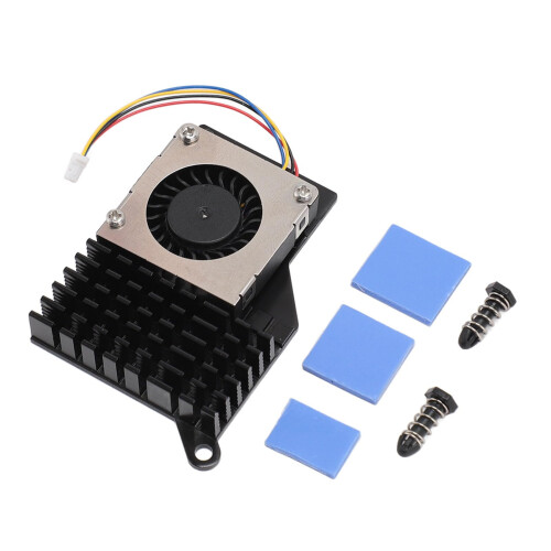 Black Replacement Cooling Fan for Electronics, Efficient Heat Removal and Easy Installation 2