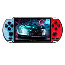 X7 Plus 5.1 Inch Handheld Retro Game Console with Builtin Classic Games, HD Screen, 8GB Storage