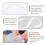 2Pcs Premium Silicone Pressure Cooker Gasket White for Safe and Practical Use 2