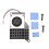 Black Replacement Cooling Fan for Electronics, Efficient Heat Removal and Easy Installation 1