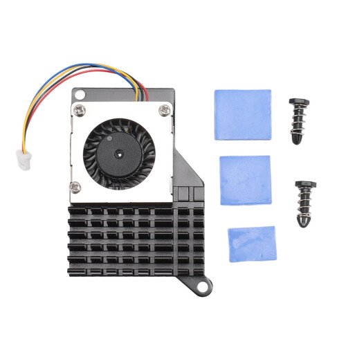 Black Replacement Cooling Fan for Electronics, Efficient Heat Removal and Easy Installation