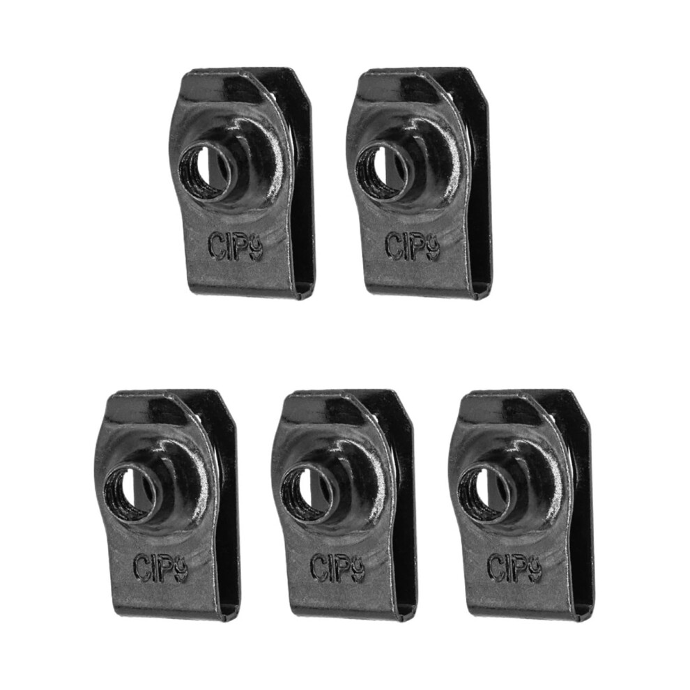 50Pcs M6 U Nut Clips Automotive Panel Fasteners For Car Trim Fender Hood Chassis 9092120780086
