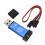 Programmer and Debugger Compatible with STLink V2 for STM32 STM8 with Cable, Broad MCU Compatibility, Random Color 1
