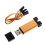 Programmer and Debugger Compatible with STLink V2 for STM32 STM8 with Cable, Broad MCU Compatibility, Random Color 2