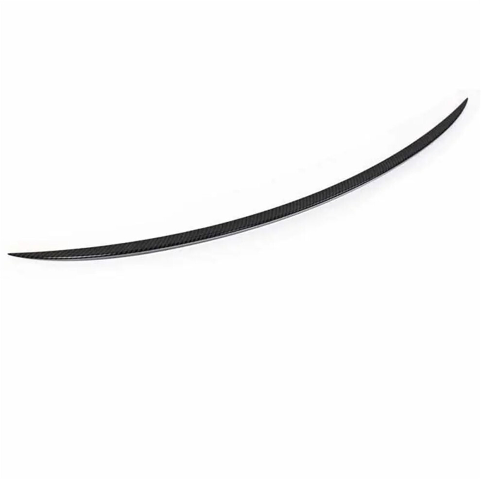 Spoiler Carbon Fiber Look Rear Trunk Wing Sleek Visual Upgrade For Tesla Model 3 9092120780765