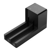 USB 3.0 to SATA Hard Drive Adapter Dual Bay Docking Station with Offline Clone Function Supports 20TB