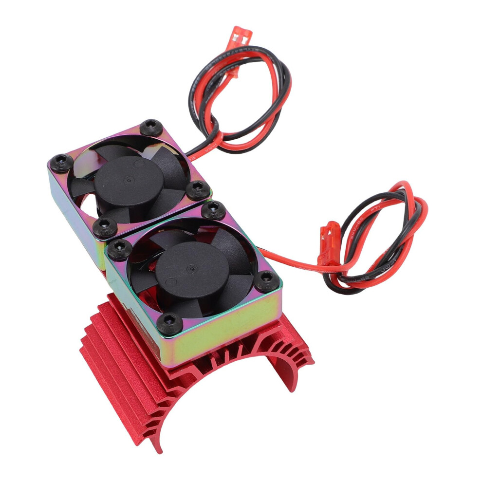 Rc Motor Cooling Fan With Aluminum Heat Sink, Dual Cooling System For 36Mm 380 540 550 3650 Motors 9455672296922