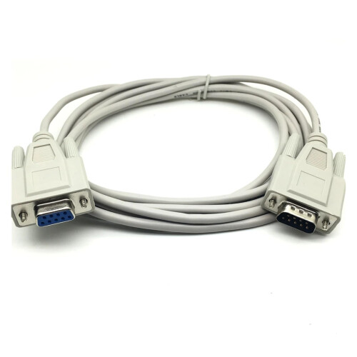 RS232 Null Modem Cable 5M DB9 Serial Cable for Reliable Device Connection and Durable Insulation 2