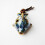 Unique Hand Painted Ceramic Ocarina-01 flower glaze red 6