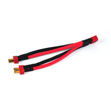 RC LiPo Battery Parallel Adapter T Plug 1 to 2 Dual Connector for Extended Runtime and Charging