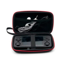 Handheld Game Console Carrying Case with Shockproof Shell for RG351P RG351M RG350M Travel Storage
